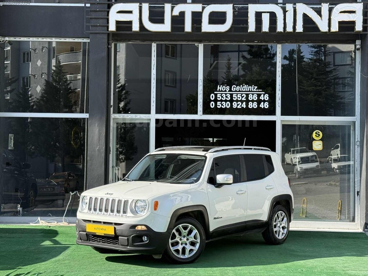 AUTO MİNA'DAN JEEP RENEGADE CAM TVN 1