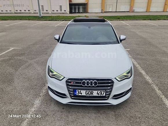 2015 model S3 2.0 TFSİ 285 HP sunrooflu otomatik