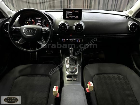 2014 AUDİ A3 / 1.6 TDI / ATTRACTİON / MASRAFSIZ / BAKIMLI /