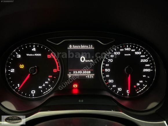 2014 AUDİ A3 / 1.6 TDI / ATTRACTİON / MASRAFSIZ / BAKIMLI /
