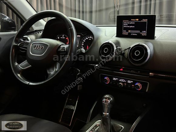 2014 AUDİ A3 / 1.6 TDI / ATTRACTİON / MASRAFSIZ / BAKIMLI /