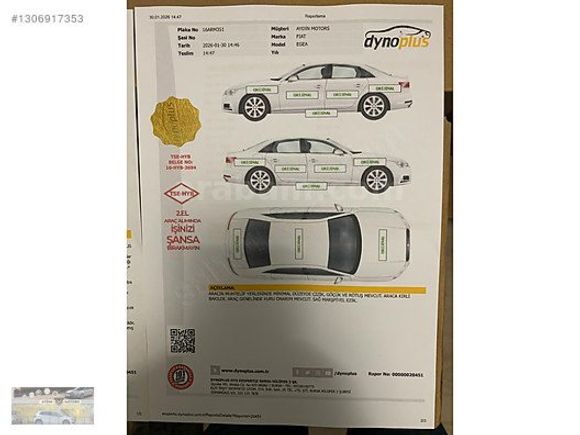 HATASIZ/BOYASIZ 2021 EGEA 1.3 MULTİJET EASY PLUS/YET.SER.BAKIMLI