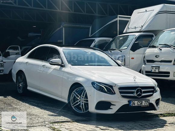 CESURDAN 2016 MODEL MERCEDES BENZ E220D AMG HATASIZ BOYASIZ FULL
