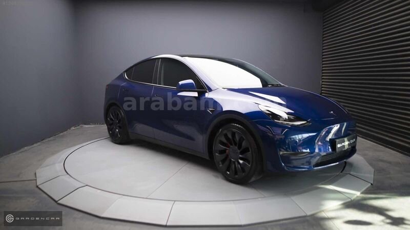 Galeriden Tesla Model Y Performance (Legacy) 2023 Model İstanbul 26.000 km Mavi