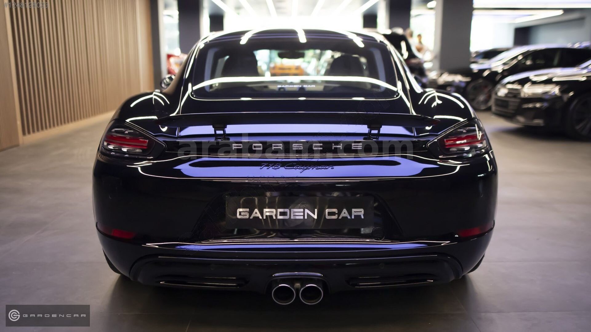 Galeriden Porsche 718 Cayman 4.0 GT4 2023 Model İstanbul 0 km Siyah 4