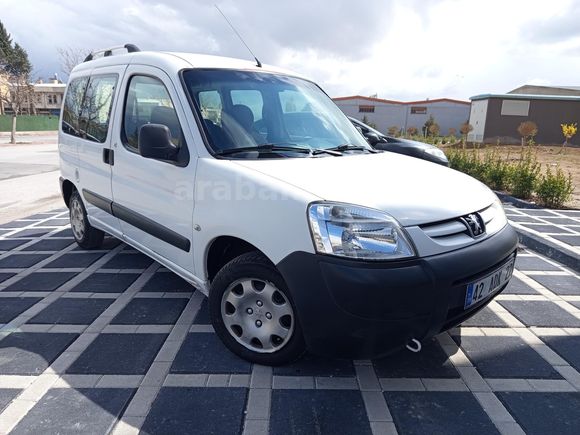 “2008 Partner 1.9D Camlıvan | Triger Yeni | 5 Koltuk | Klimalı Temiz”