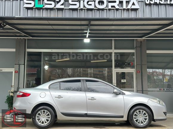 SLS - TEMİZ BAKIMLI RENAULT FLUENCE DEĞİŞENSİZ 2012 MODEL