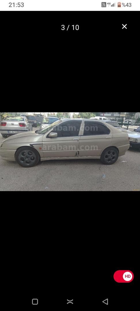 Sahibinden Alfa Romeo 146 2.0 Ti 1998 Model Adana 316.000 km Şampanya 7