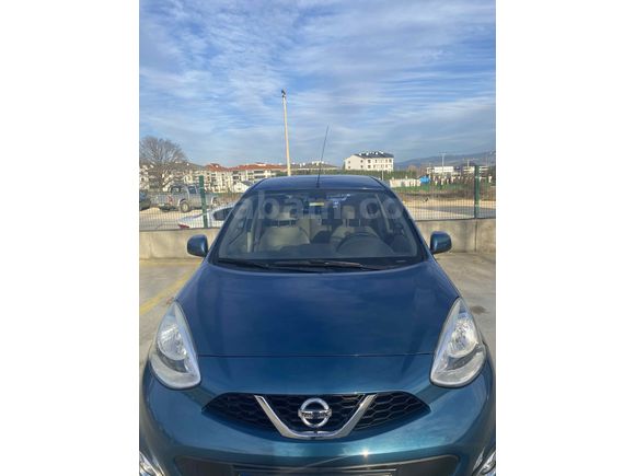 Sahibinden Nissan Micra 1.2 Match 2015 Model  96.000 km lansman mavi