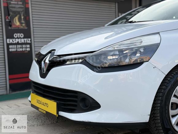 SEZAİ AUTO'DAN HATASIZ 2015 RENAULT CLİO 1.5 DCI 159 bin KM