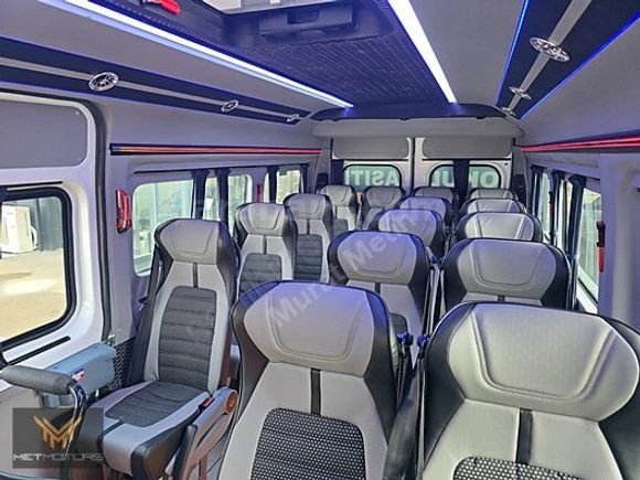 METİN OTOMOTİV || PEUGEOT BOXER 16+1 OKUL BURSA AÇIM SAC TAVAN