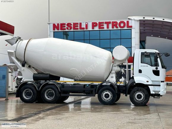 NEŞELİ İSTANBUL-2013 FORD 4136 MİKSER *12 M³+A/C+52.000KM*