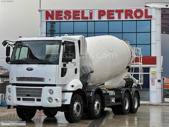 NEŞELİ İSTANBUL-2013 FORD 4136 MİKSER *12 M³+A/C+52.000KM*