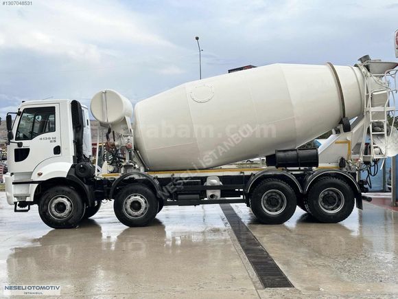 NEŞELİ İSTANBUL-2013 FORD 4136 MİKSER *12 M³+A/C+52.000KM*