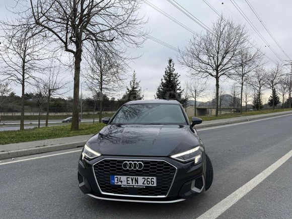 Sahibinden Hatasız Boyasız Tramersiz Audi A3 Sedan 35 TFSI Advanced 2022 Çıkışlı 2021 Model 
