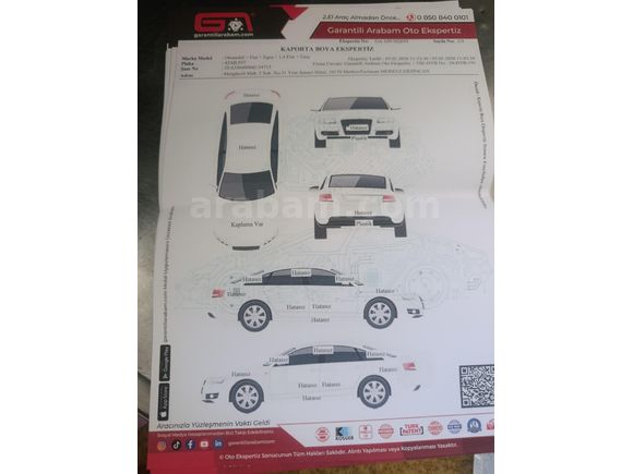 Sahibinden Fiat Egea 1.4 Fire Easy 2021 Model