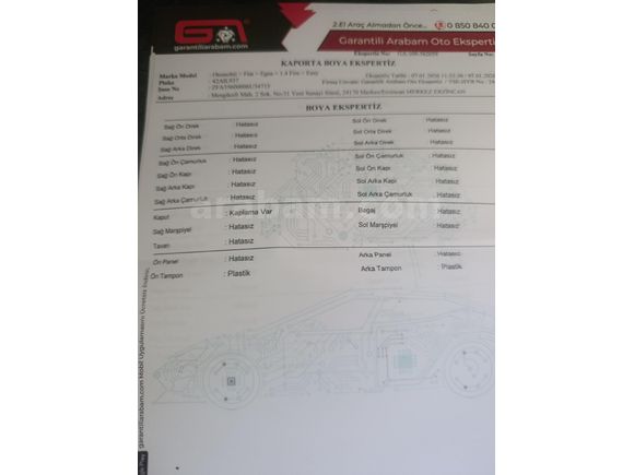 Sahibinden Fiat Egea 1.4 Fire Easy 2021 Model