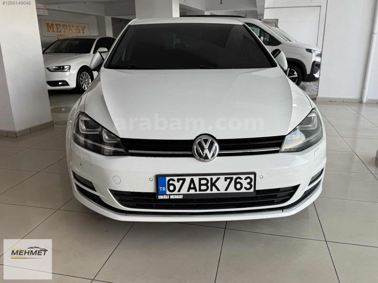 Galeriden Volkswagen Golf 1.6 TDi BlueMotion Highline 2015 Model Zonguldak 139.000 km Beyaz 2