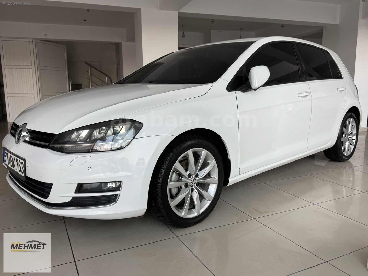 Galeriden Volkswagen Golf 1.6 TDi BlueMotion Highline 2015 Model Zonguldak 139.000 km Beyaz 5