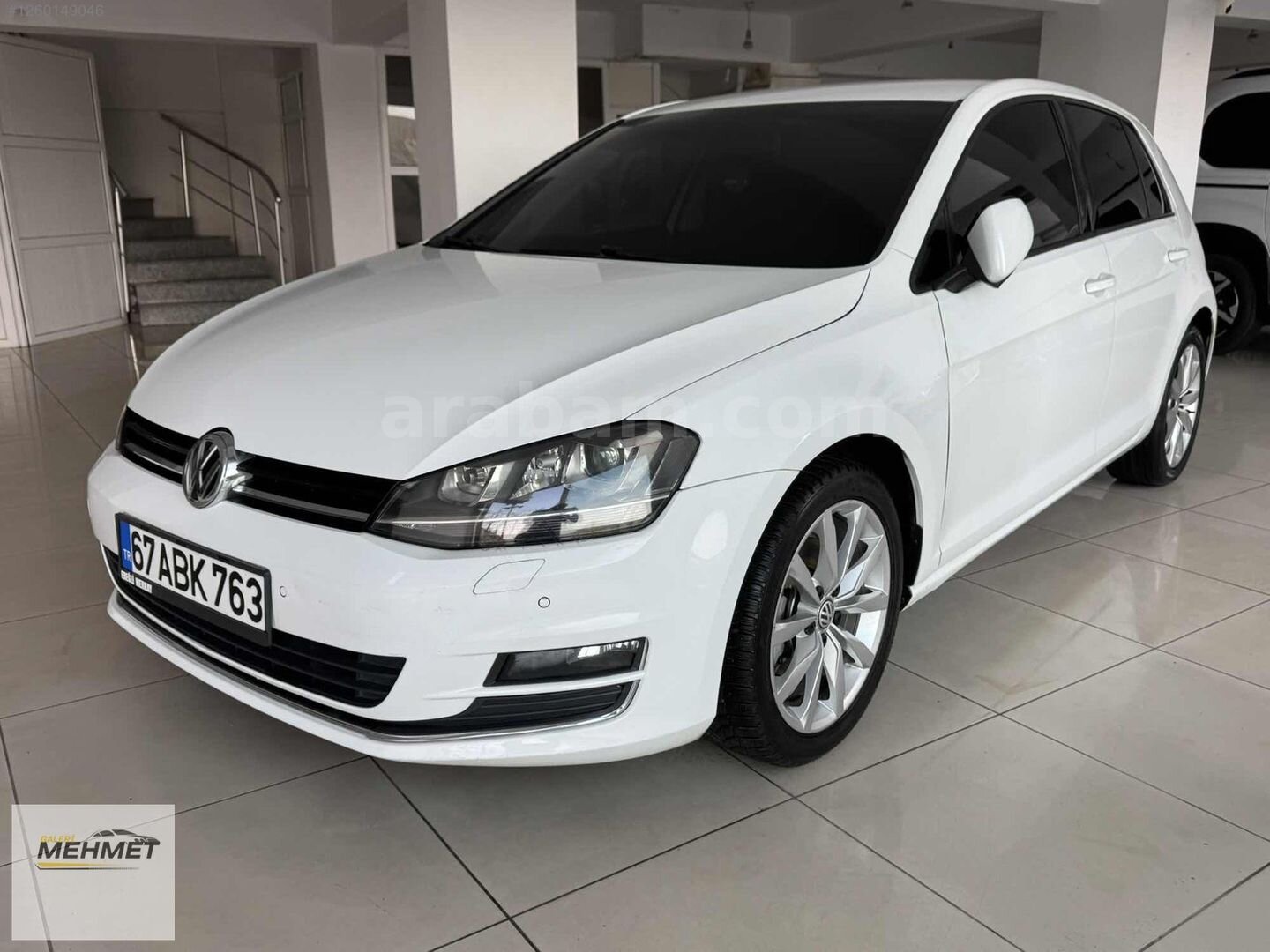Galeriden Volkswagen Golf 1.6 TDi BlueMotion Highline 2015 Model Zonguldak 139.000 km Beyaz 3