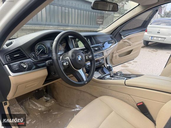 2014 BMW F10 5.20d LCİ 'HATASIZ 255.000 KM İÇİ BEJ EMSALSİZ'