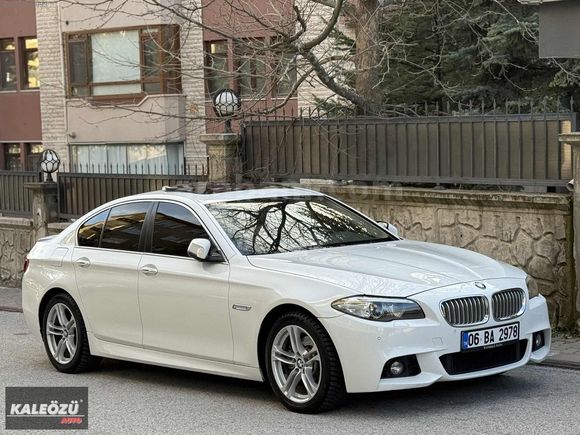 2014 BMW F10 5.20d LCİ 'HATASIZ 255.000 KM İÇİ BEJ EMSALSİZ'