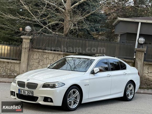 2014 BMW F10 5.20d LCİ 'HATASIZ 255.000 KM İÇİ BEJ EMSALSİZ'