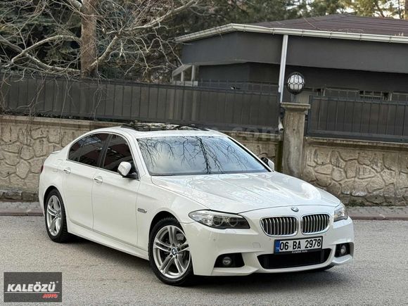 2014 BMW F10 5.20d LCİ 'HATASIZ 255.000 KM İÇİ BEJ EMSALSİZ'