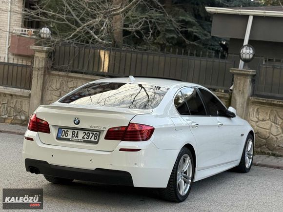 2014 BMW F10 5.20d LCİ 'HATASIZ 255.000 KM İÇİ BEJ EMSALSİZ'