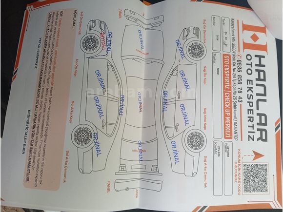 Sahibinden Ford Focus 1.6 TDCi Style 2016 Model Gaziantep