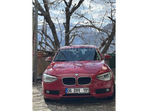 Sahibinden BMW 1 Serisi 116d ED EfficientDynamics 2014 Model  228.000 km Kırmızı