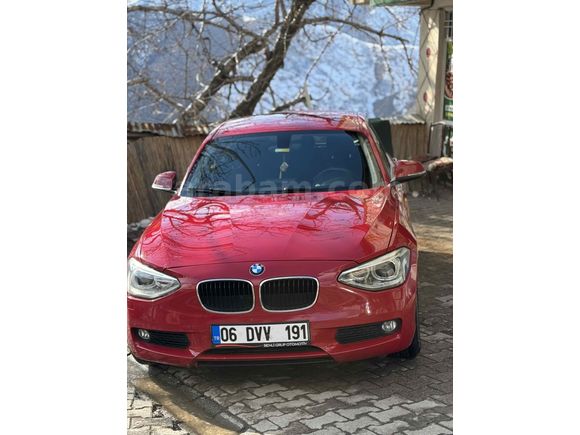 Sahibinden BMW 1 Serisi 116d ED EfficientDynamics 2014 Model  228.000 km Kırmızı