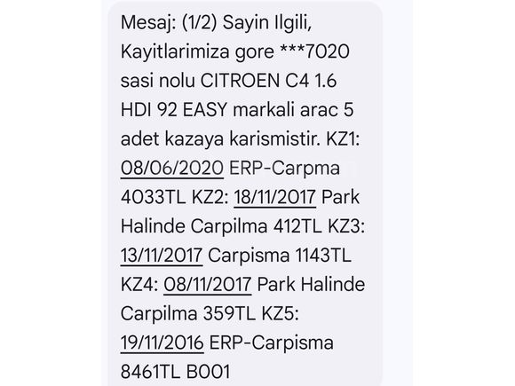 Sahibinden 2016 çıkışlı Citroen C4 1.6 HDi Easy 2015 Model