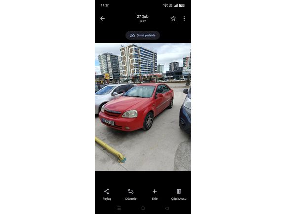 Sahibinden Chevrolet Lacetti 1.6 SX 2005 Model