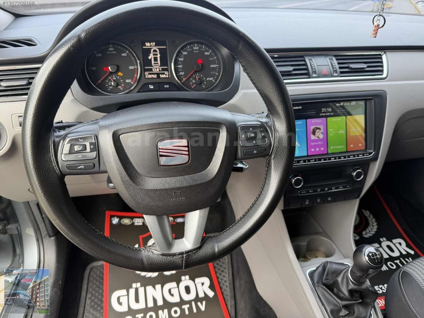 GÜNGÖR OTOMOTİV 2013 SEAT TOLEDO 1.6 TDI STYLE HATASIZ 7