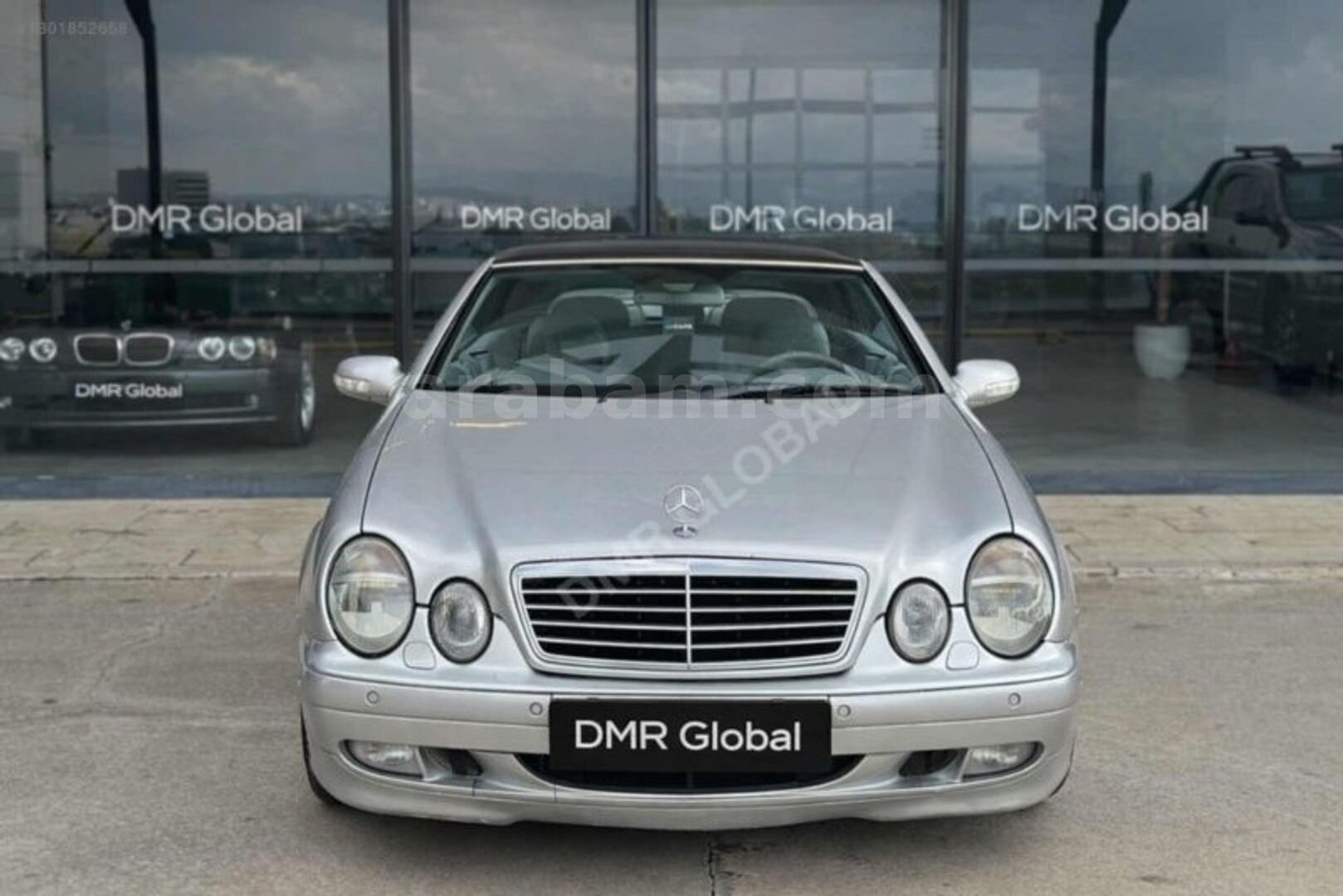 Galeriden Mercedes - Benz CLK 200 Kompressor Avantgarde 2000 Model Ankara 410.000 km Gri 2