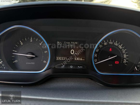 2017 MODEL PEUGEOT 2008 1.6BlueHDi DİZEL ALLURE CAM TAVAN MANUEL