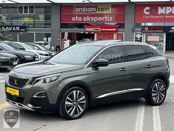 PEUGEOT 3008 GT-LİNE BOYASIZ CAM TVN FOCAL ISITMA DİZEL TAM DOLU