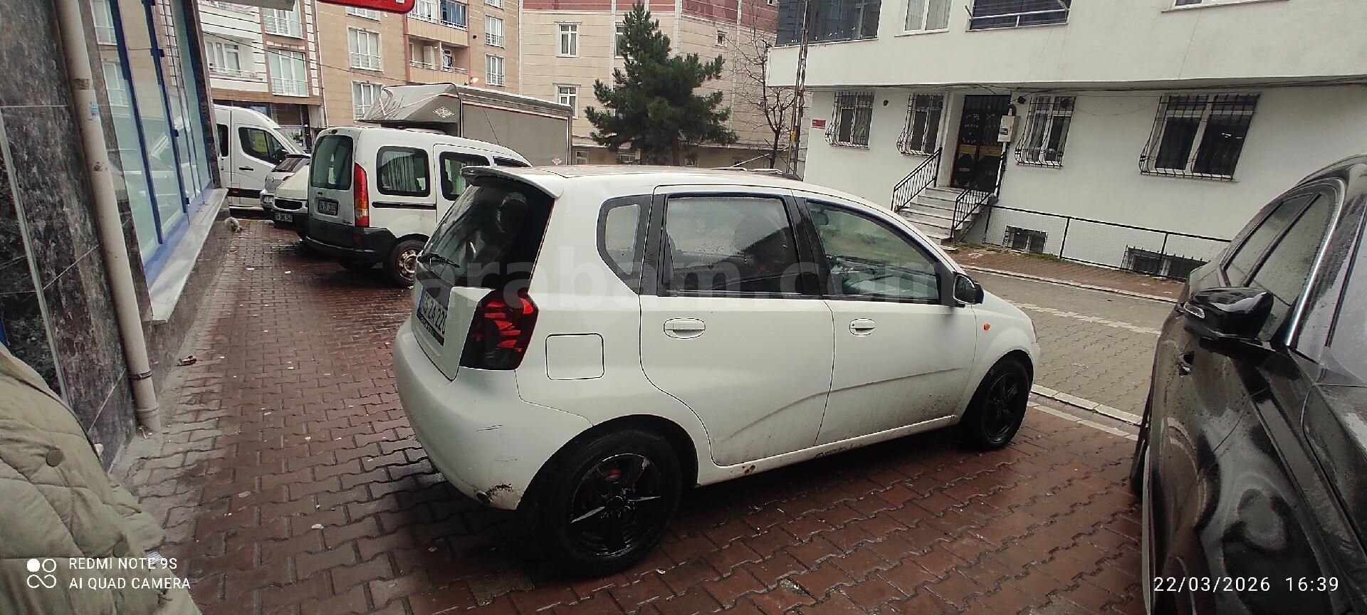 Sahibinden Chevrolet Kalos 1.4 SX 2005 Model İstanbul 242.000 km Beyaz 4