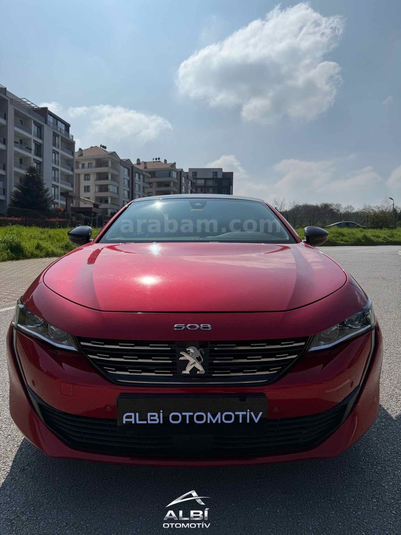 PEUGEOT 508 1.5 BLUEHDI ALLURE 2022 MODEL BURSA 136.000 KM KIRMIZI