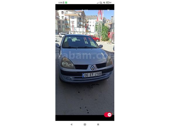 Sahibinden Renault Clio 1.2 Authentique 2005 Model Ankara 215000 km Gri (metalik) pazarlik sünnettir