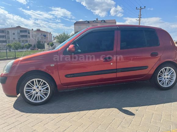 Sahibinden Renault Clio 1.2 Authentique 2004 Model  157.000 km Kırmızı