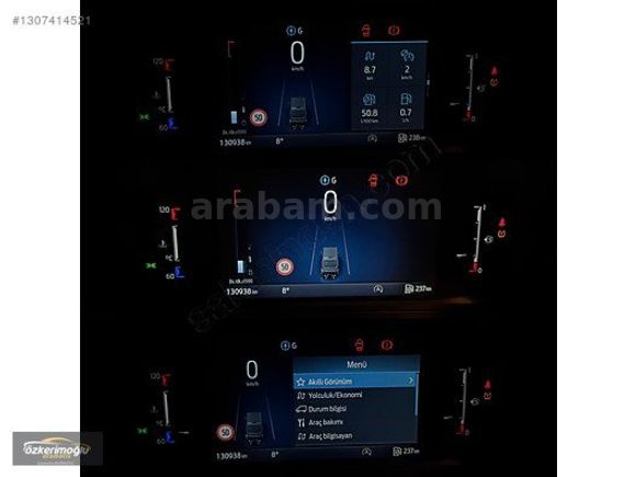 Özkerimoğlu Otomotiv 2024 FORD TRANSIT 350EVAN FULL KLIMA FATURA