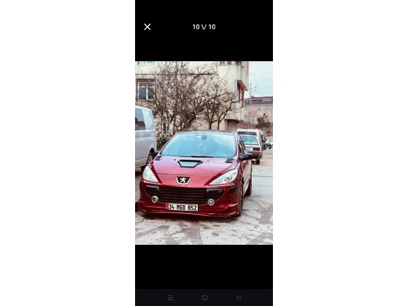 Sahibinden Peugeot 307 1.6 HDi Comfort 2006 Model  311.000 km Kırmızı