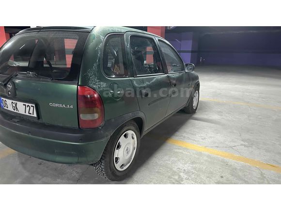 Sahibinden Opel Corsa 1.4 Swing 1998 Model Ankara 199.000 km Yeşil