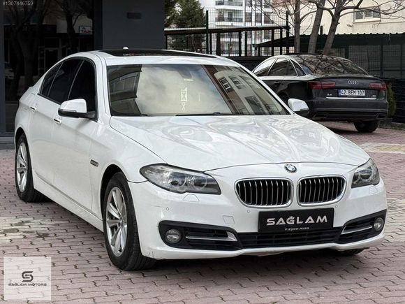 SAĞLAM MOTORS DEĞİŞENSİZ HASAR KAYITSIZ BMW 5.20d 260 KM