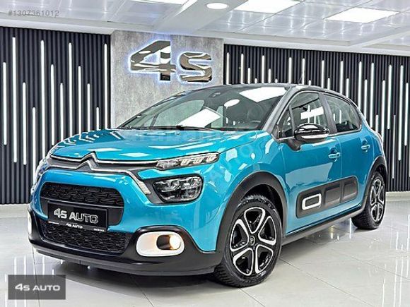 4S AUTO | 2021 CITROEN C3 FEEL BOLD EAT6 OTOMATİK BOYASIZ 91.KM