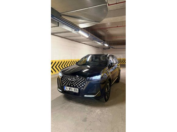 Sahibinden Chery Tiggo 7 Pro Max Exceptional 2025 Model  14500 km Siyah full ppf kaplama 190mikron