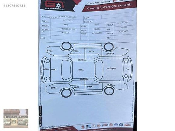 ÜNALOĞLUNDAN 2000 MDL MERCEDES E200 ELEGANCE OTOMATİK SANRUFDERİ