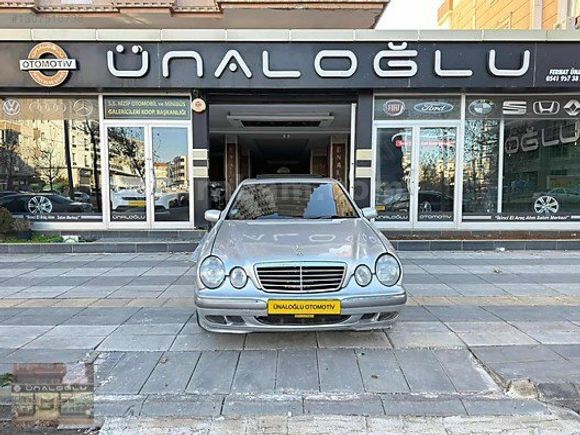 ÜNALOĞLUNDAN 2000 MDL MERCEDES E200 ELEGANCE OTOMATİK SANRUFDERİ
